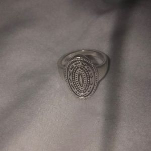 Silver ring size 5